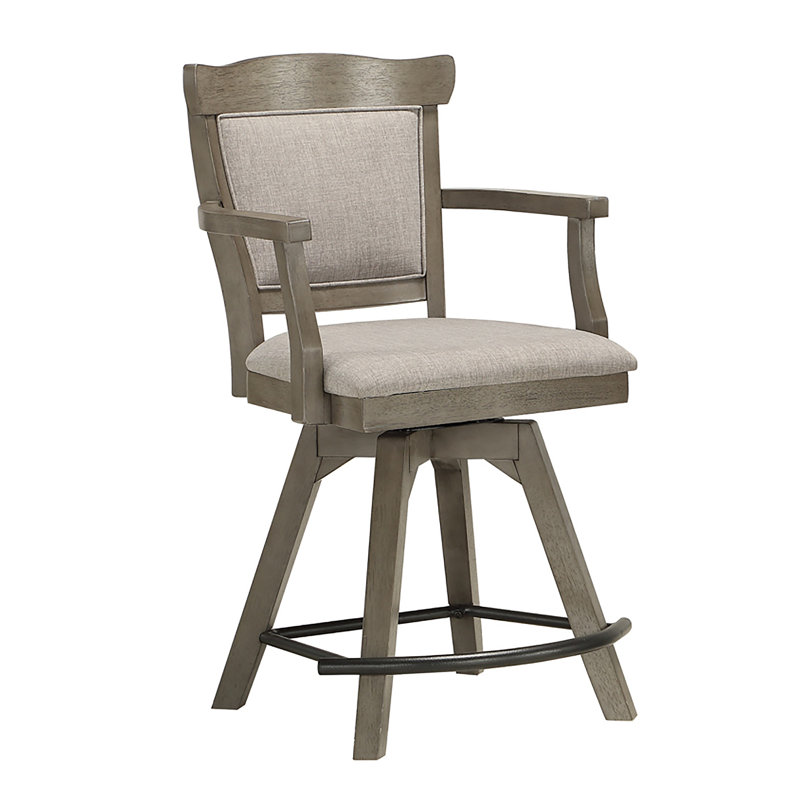 Three Posts™ Blissfield Swivel Bar & Counter Stool Wayfair